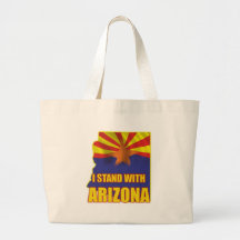 I stand with Arizona Tote Bag