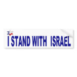 I Stand With Israel BUMPER
