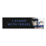 "I stand with Israel" Bumper Stickers
