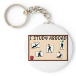 I Study Abroad keychains