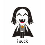 I suck. t-shirts
