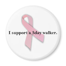 I support a 3day walker. fridge magnets