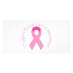 I Support Breast Cancer Awareness photo cards