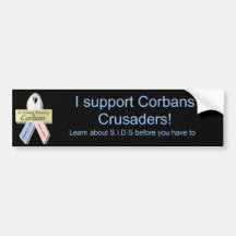 I support Corbans Crusaders!, Learn ab... Bumper Sticker