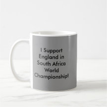 I Support England in South Africa... Canecas