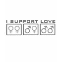 I Support Love t-shirts