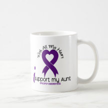 I Support My Aunt Epilepsy Coffee Mug