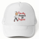 I Support My Boyfriend SFT (Bone / Lung Cancer) hats
