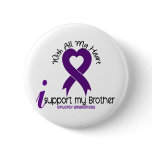 I Support My Brother Epilepsy buttons