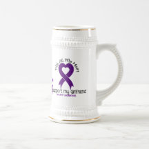 I Support My Girlfriend Epilepsy Mug