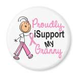 I Support My Granny SFT Breast Cancer T-Shirts & G magnets