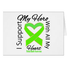 I Support My Hero - Mental Health Awareness Cards