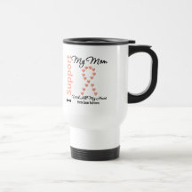I Support My Mum - Uterine Cancer Mug