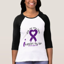 I Support My Son Epilepsy T Shirts