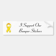 I SUPPORT OUR BUMPER STICKERS