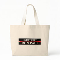 I Support Ron Paul! Tote Bag