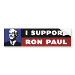 I Support Ron Paul - Blue bumper stickers