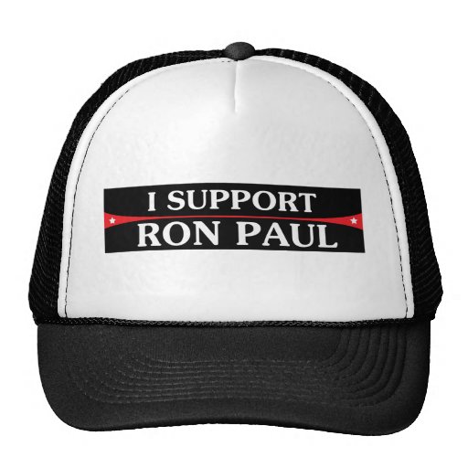 I Support Ron Paul! Mesh Hats