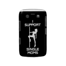 I Support Single Moms Blackberry Bold Case