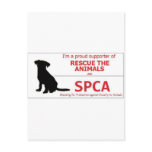 "I Support the SPCA..." postcards
