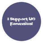I Support UC Forensics! stickers