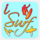 i Surf Stickers