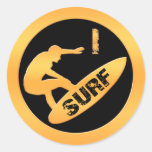 I Surf Stickers