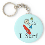I Surf T-shirts and Gifts keychains