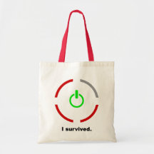 I Survived $13.95 Canvas Tote Bag