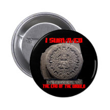 I SURVIVED 2012 The End of The World Buttons
