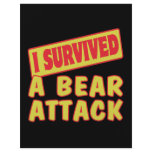 I SURVIVED A BEAR ATTACK flyers