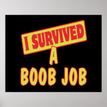 I SURVIVED A BOOB JOB POSTER