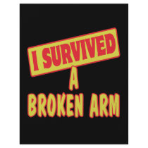 I SURVIVED A BROKEN ARM PERSONALIZED FLYER