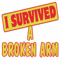 I SURVIVED A BROKEN ARM CUT OUTS