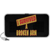 I SURVIVED A BROKEN ARM SPEAKER
