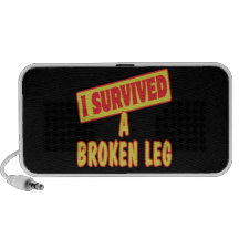 I SURVIVED A BROKEN LEG iPhone SPEAKER