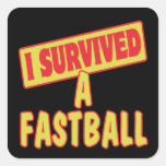 I SURVIVED A FASTBALL STICKERS