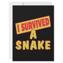 I SURVIVED A SNAKE INVITES
