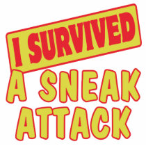 I SURVIVED A SNEAK ATTACK PHOTO CUT OUTS