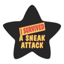 I SURVIVED A SNEAK ATTACK STICKERS