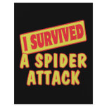 I SURVIVED A SPIDER ATTACK flyers