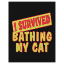 I SURVIVED BATHING MY CAT FLYERS