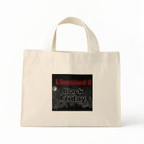 I survived Black Friday Canvas Bag