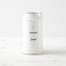 I survived camp! coffee mug