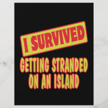 I SURVIVED GETTING STRANDED ON AN ISLAND FLYER