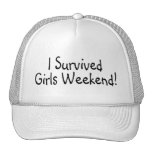 I Survived Girls Weekend Hats