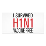 I Survived H1N1 Vaccine Free photo cards
