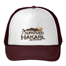 I Survived Hákarl Cap Trucker Hats