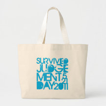 I Survived Judgment Day 2011 Tote Bags
