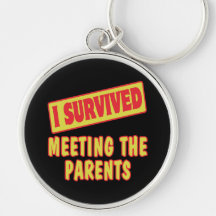I SURVIVED MEETING THE PARENTS KEY CHAIN